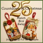 Countdown to Christmas Match Box Swap